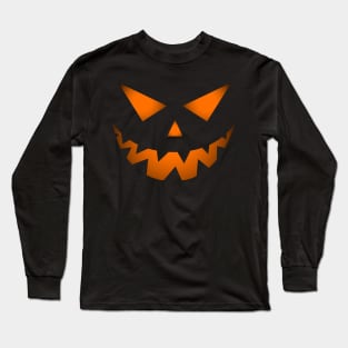 Jack-o- lantern vintage halloween pumpkin T-shirt for men and women Long Sleeve T-Shirt